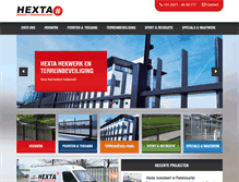 Tablet Screenshot of hexta.nl